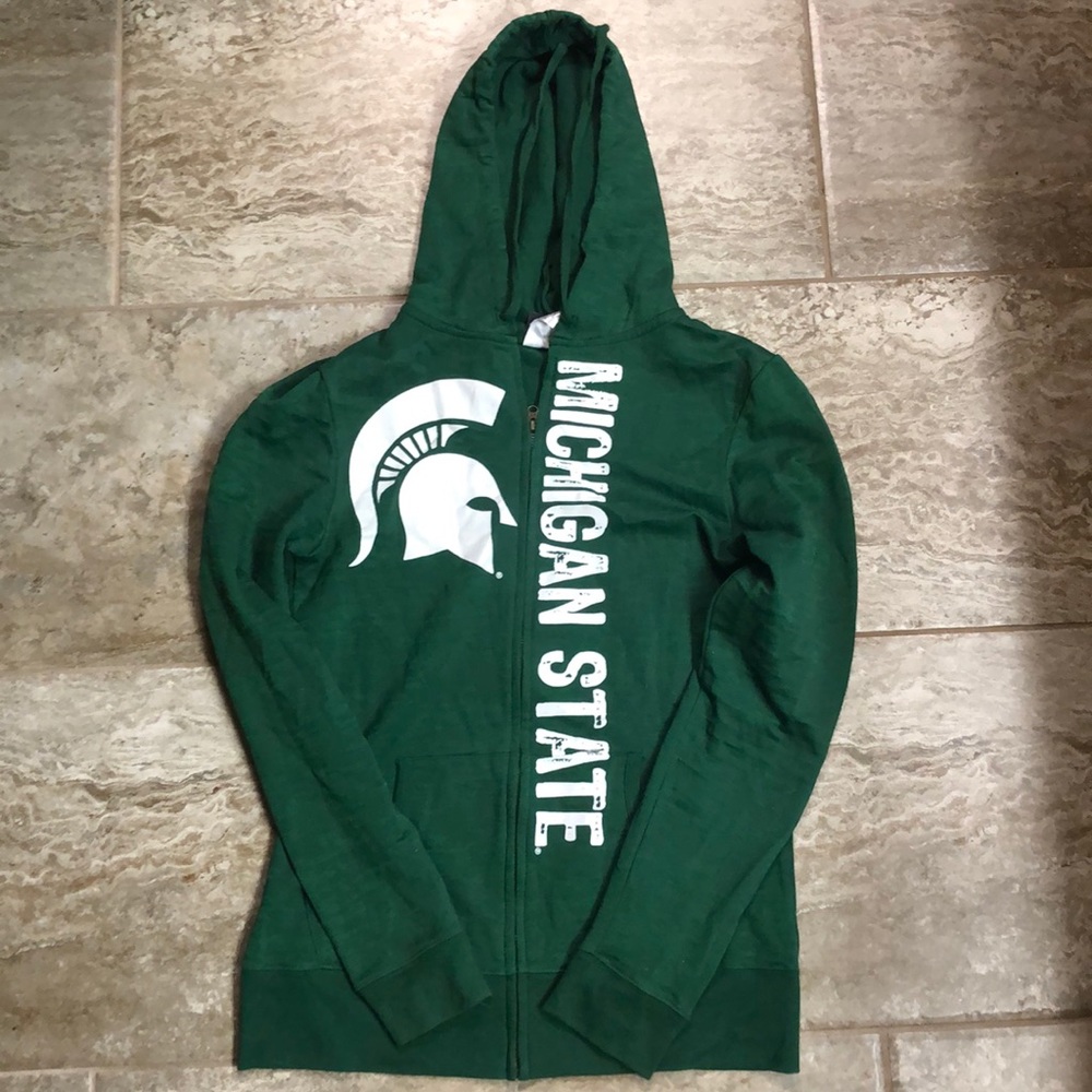 Michigan State Hooded Zip Jacket